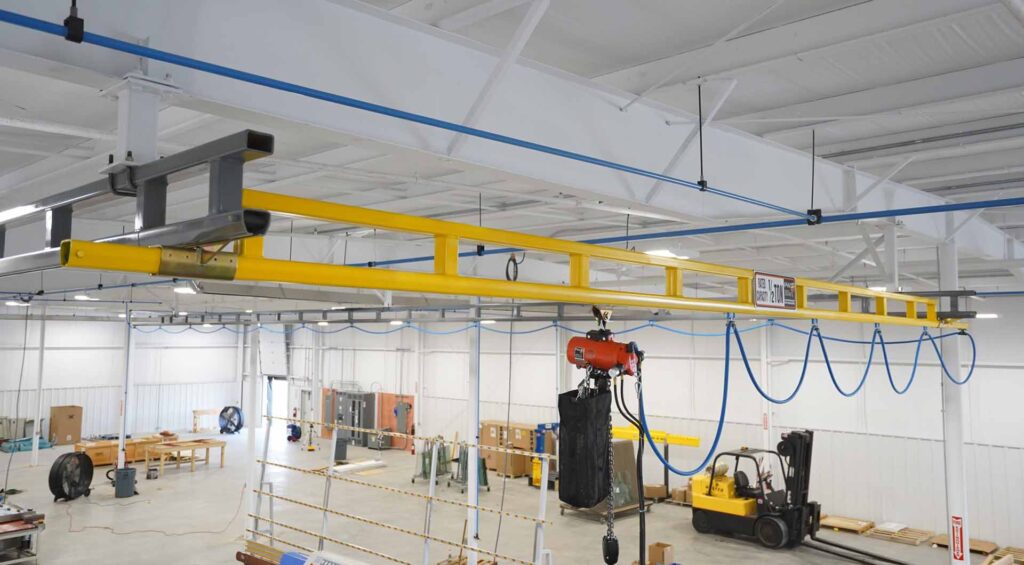 Ceiling Mounted Workstation | Centex Material Handling | Texas